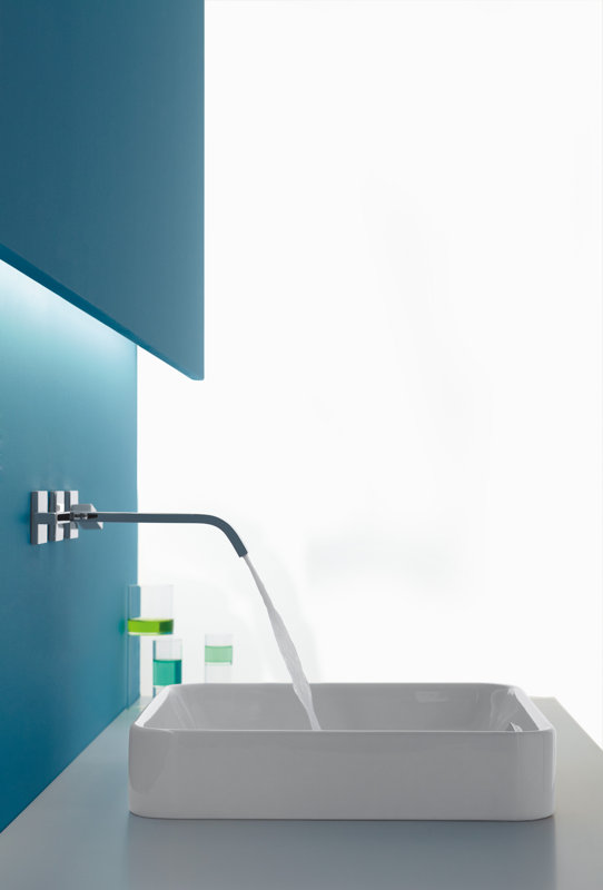 K26610,47,7 Kohler Vox Ceramic Square Vessel Bathroom Sink with